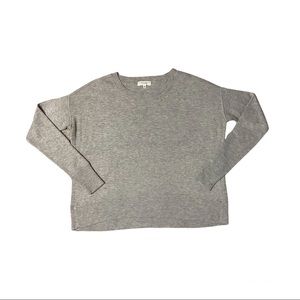 ARITZIA COMMUNITY Women’s Gray Boxy Sweater with Cashmere Size XXS